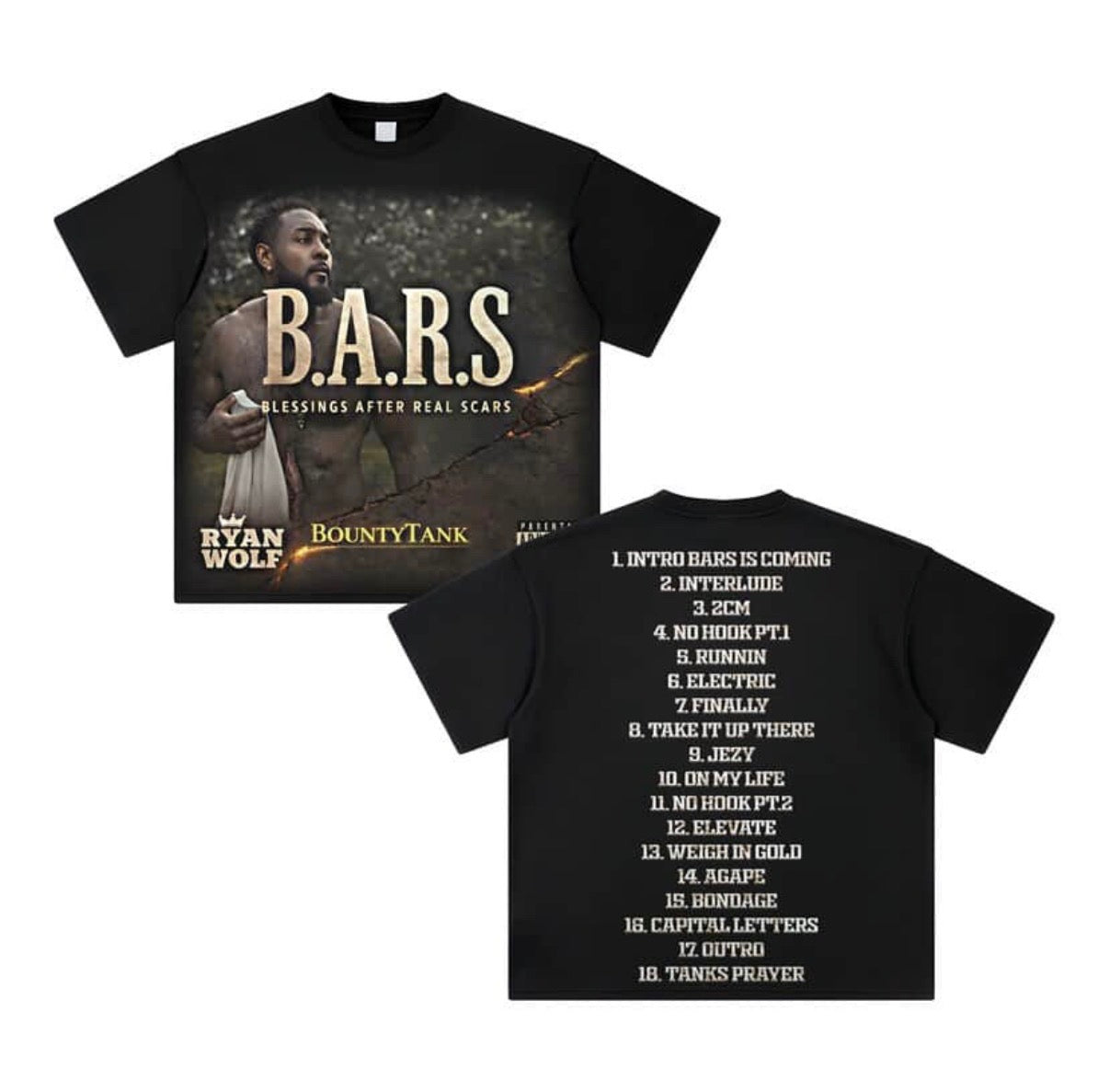 Black Bars T shirt