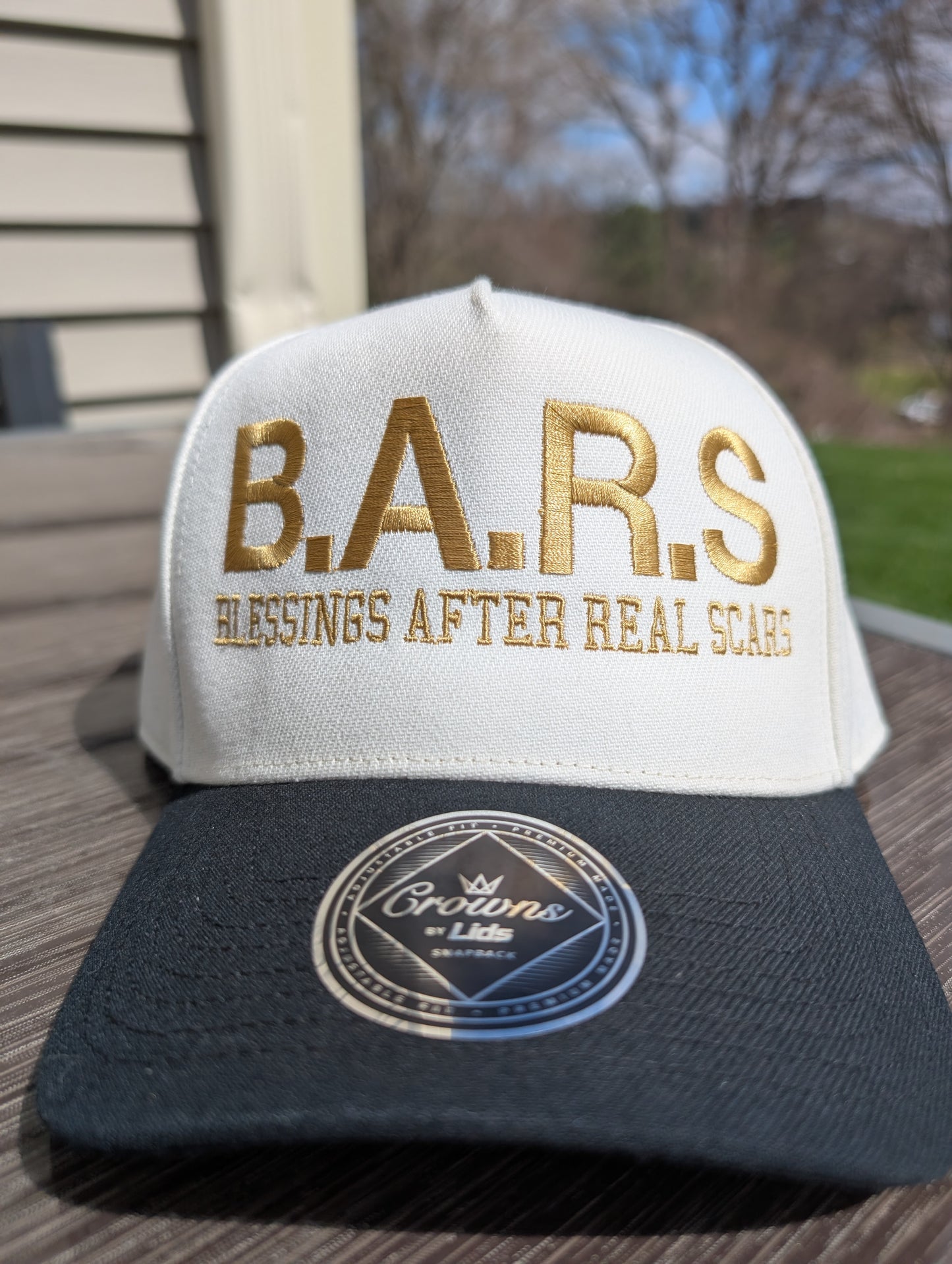 Bars White Snap backs (limited edition)