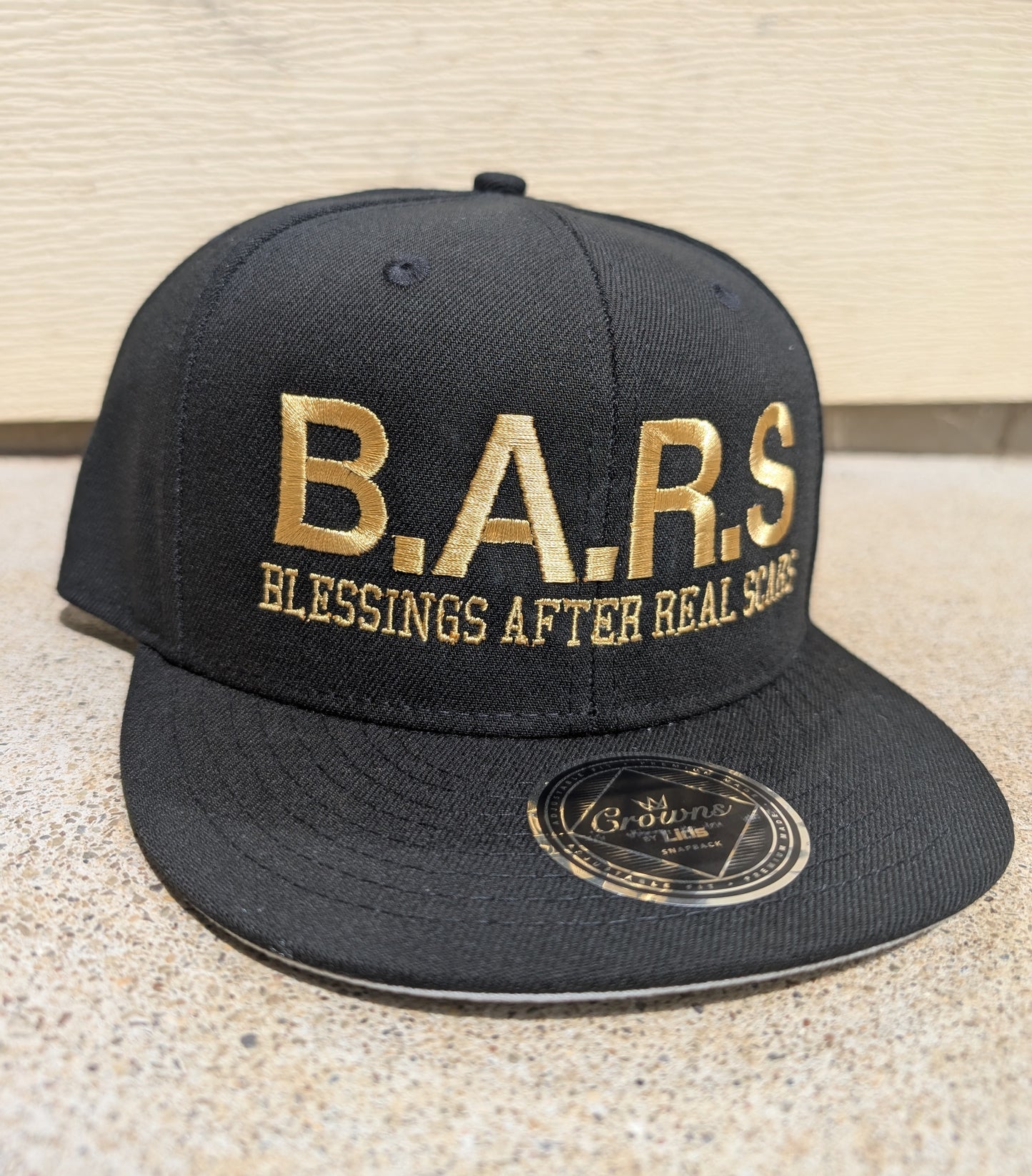 Bars Black Snap backs