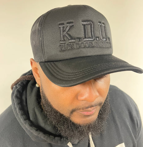 KDU Black Out Trucker Hat